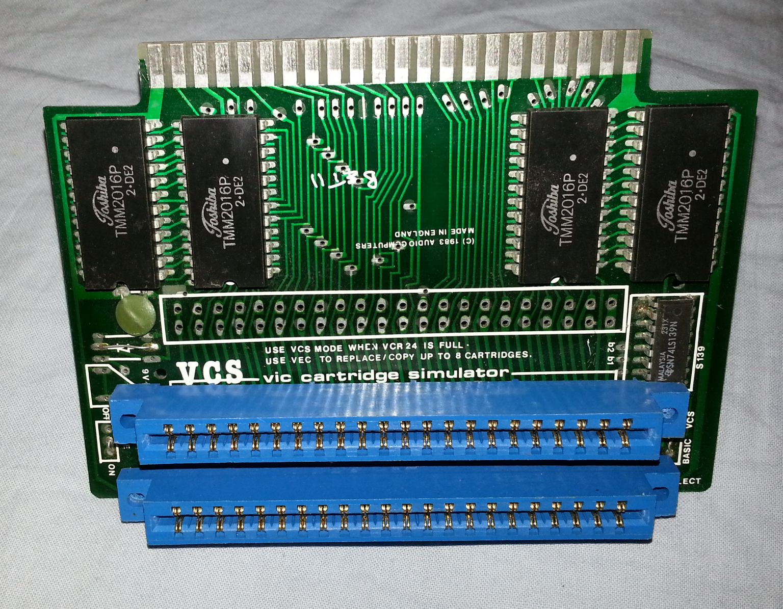 VCS Vic cartridge simulator